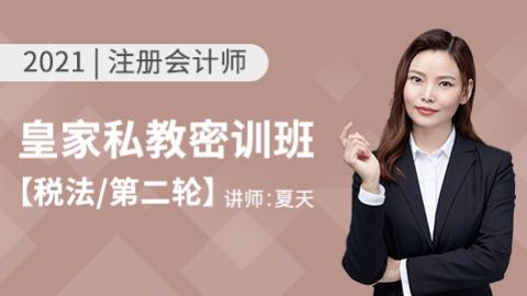 2021年注册会计师-税法（第二轮）